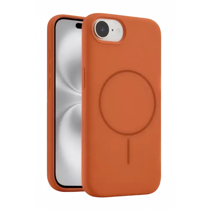 Joko Apple iPhone 16E Kılıf Jully Magsafe Kapak -Turuncu
