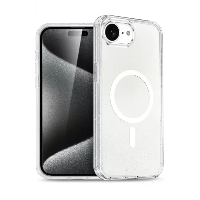 Joko Apple iPhone 16E Star Magsafe Kapak - Şeffaf