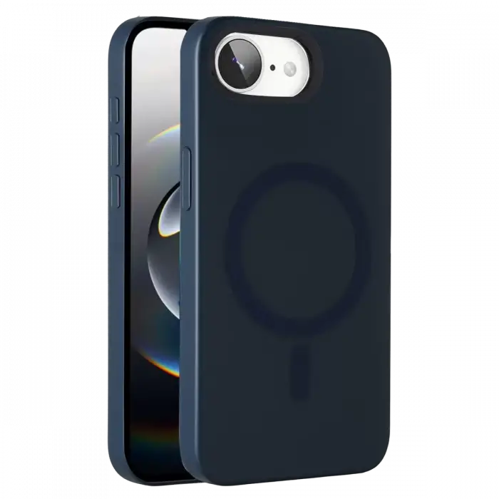 Joko Apple iPhone 16E Tuna PC Slim Magsafe Kapak - Lacivert
