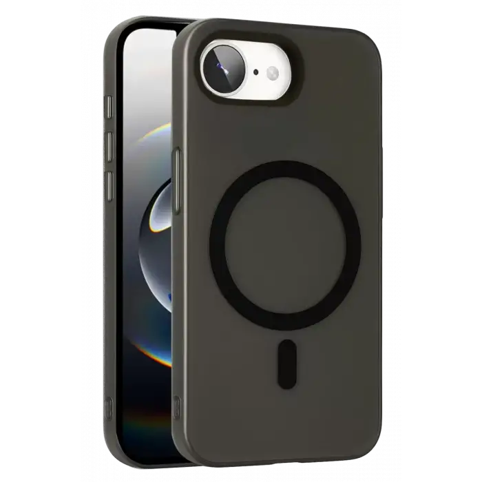 Joko Apple iPhone 16E Tuna PC Slim Magsafe Kapak - Siyah