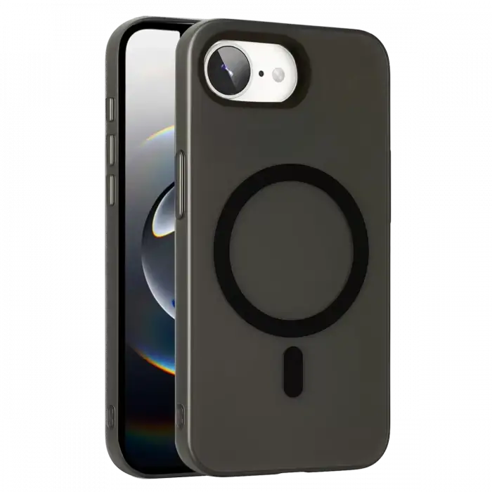 Joko Apple iPhone 16E Tuna PC Slim Magsafe Kapak - Siyah