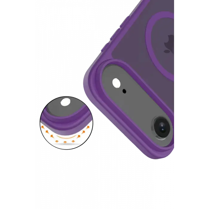 Joko Apple iPhone 17 Air Jota Magsafe Kapak - Derin Mor