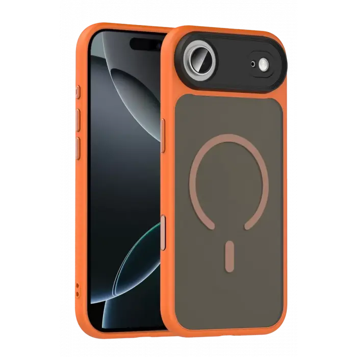 Joko Apple iPhone 17 Air Megane Magsafe Kapak - Turuncu