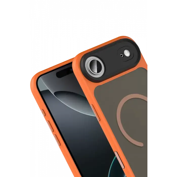 Joko Apple iPhone 17 Air Megane Magsafe Kapak - Turuncu