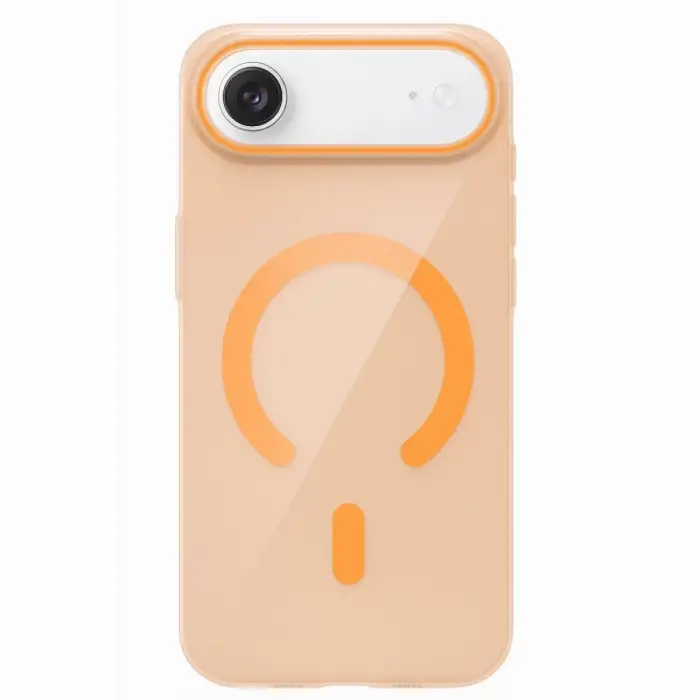 Joko Apple iPhone 17 Air PC Blank Magsafe Kapak - Turuncu