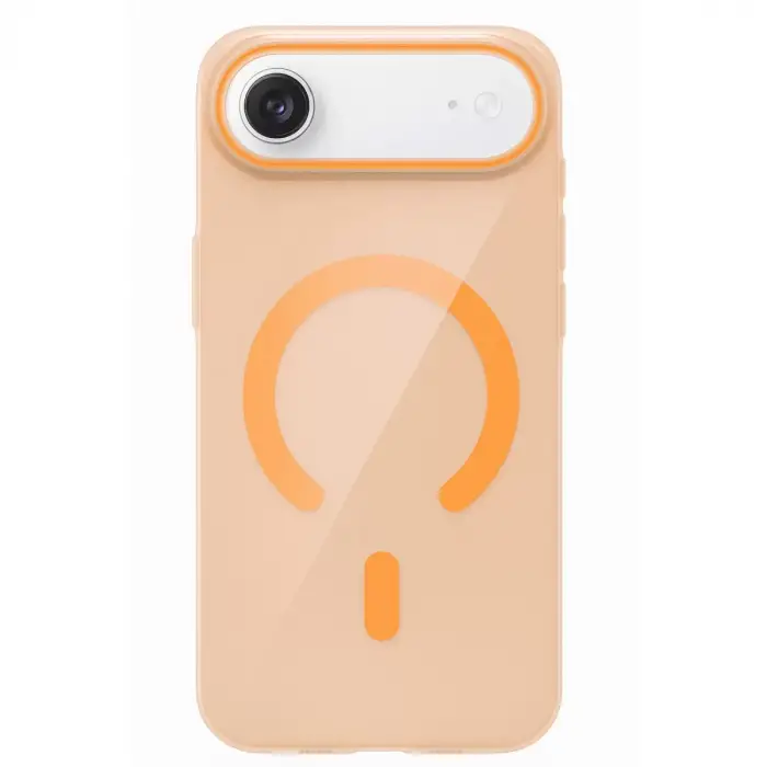 Joko Apple iPhone 17 Air PC Blank Magsafe Kapak - Turuncu