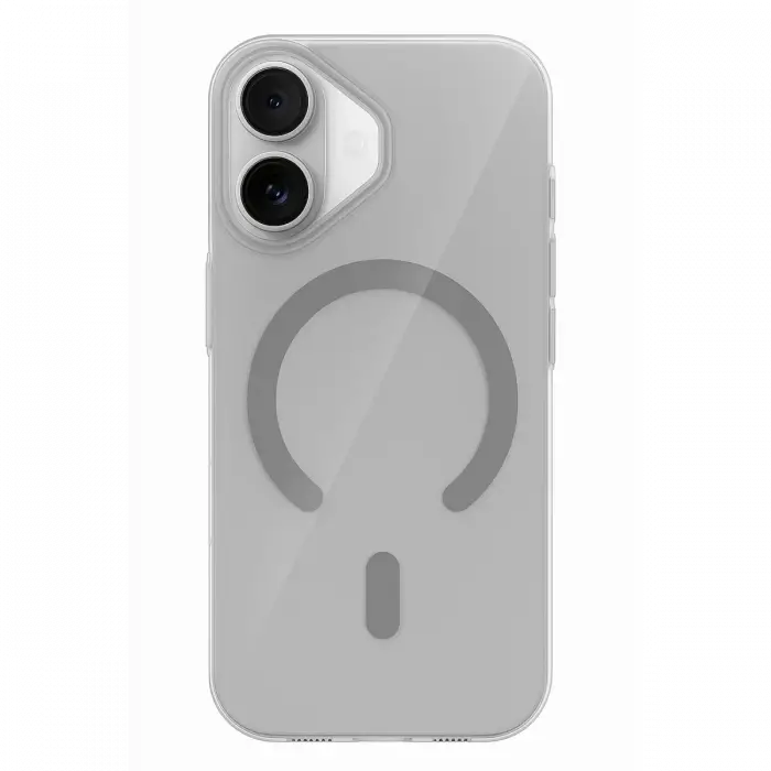 Joko Apple iPhone 17 PC Blank Magsafe Kapak - Natural Grey