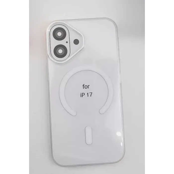 Joko Apple iPhone 17 PC Blank Magsafe Kapak - Şeffaf