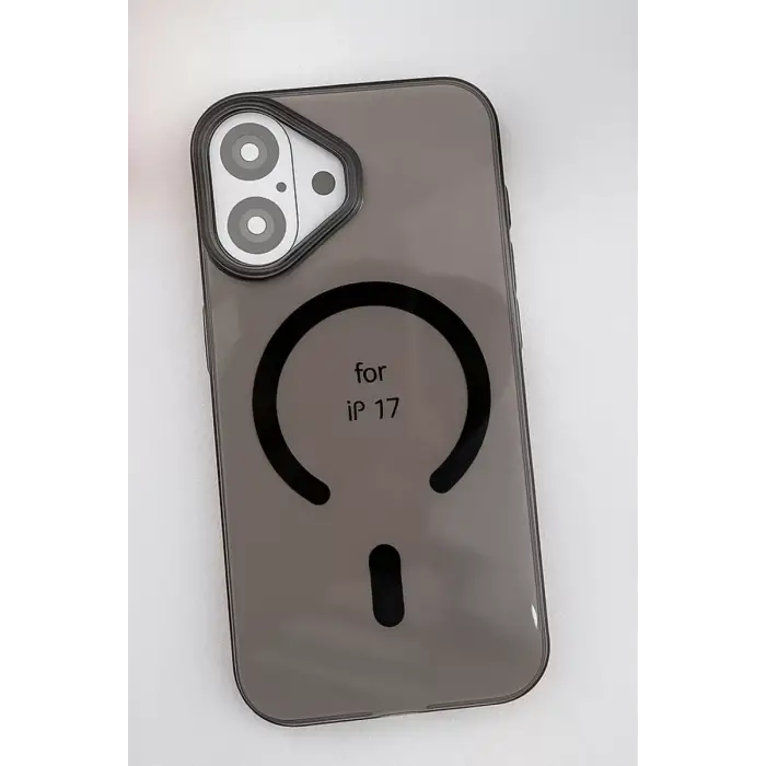 Joko Apple iPhone 17 PC Blank Magsafe Kapak - Siyah