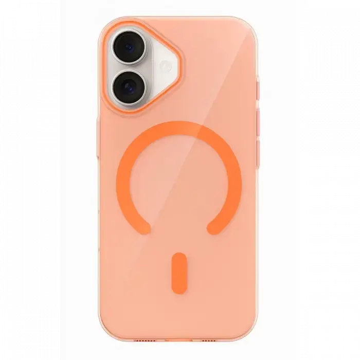 Joko Apple iPhone 17 PC Blank Magsafe Kapak - Turuncu