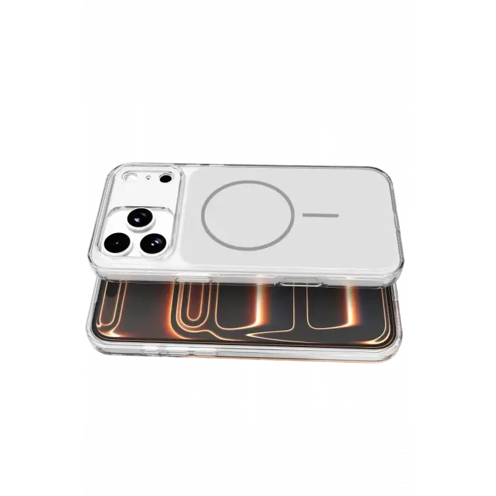 Joko Apple iPhone 17 Pro Bruma Magsafe Kapak - Gümüş