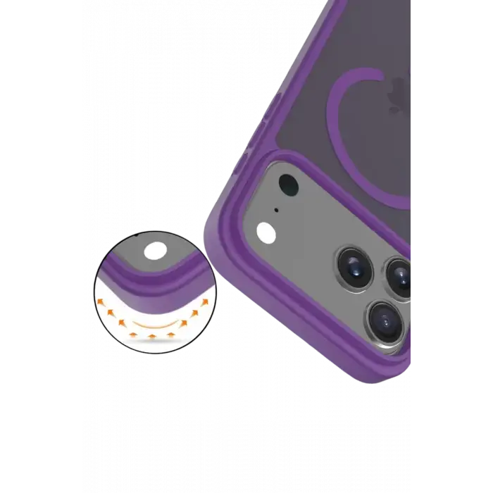 Joko Apple iPhone 17 Pro Jota Magsafe Kapak - Derin Mor