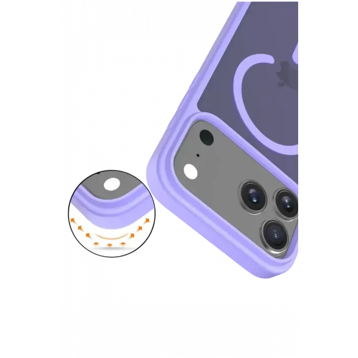 Joko Apple iPhone 17 Pro Jota Magsafe Kapak - Lila