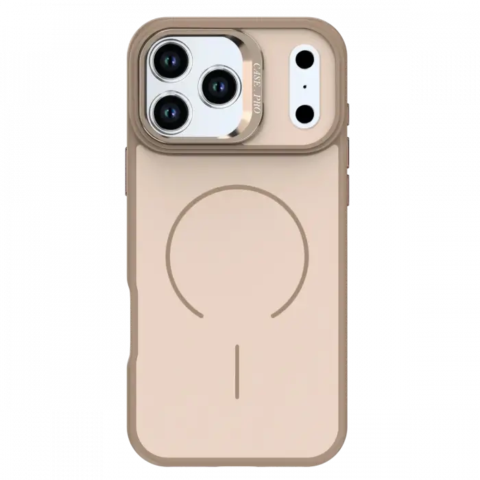 Joko Apple iPhone 17 Pro Max/18 Pro Max Flexa Magsafe Kapak - Gold
