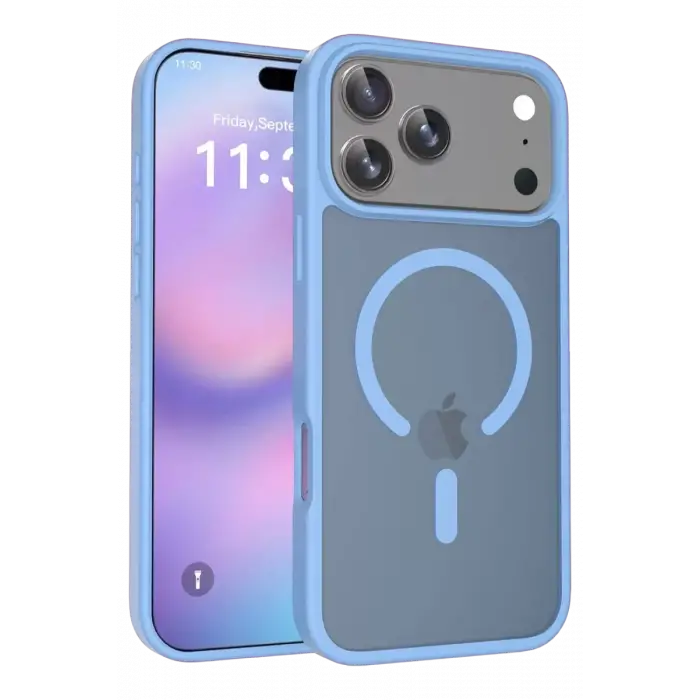 Joko Apple iPhone 17 Pro Max Jota Magsafe Kapak - Açık Mavi