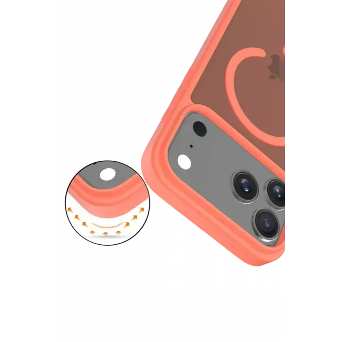 Joko Apple iPhone 17 Pro Max Jota Magsafe Kapak - Turuncu
