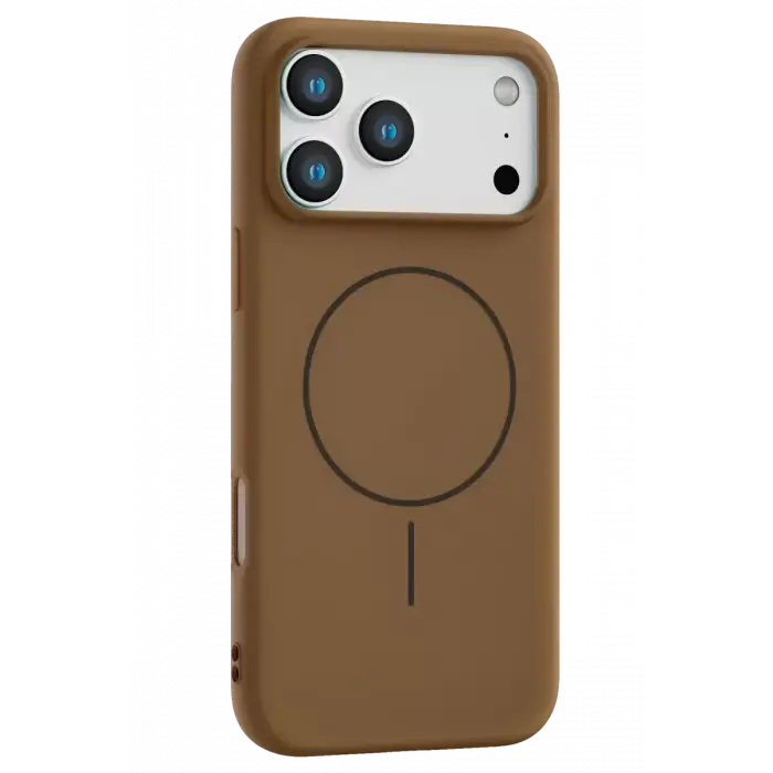 Joko Apple iPhone 17 Pro Max Jully Magsafe Kapak - Kahverengi