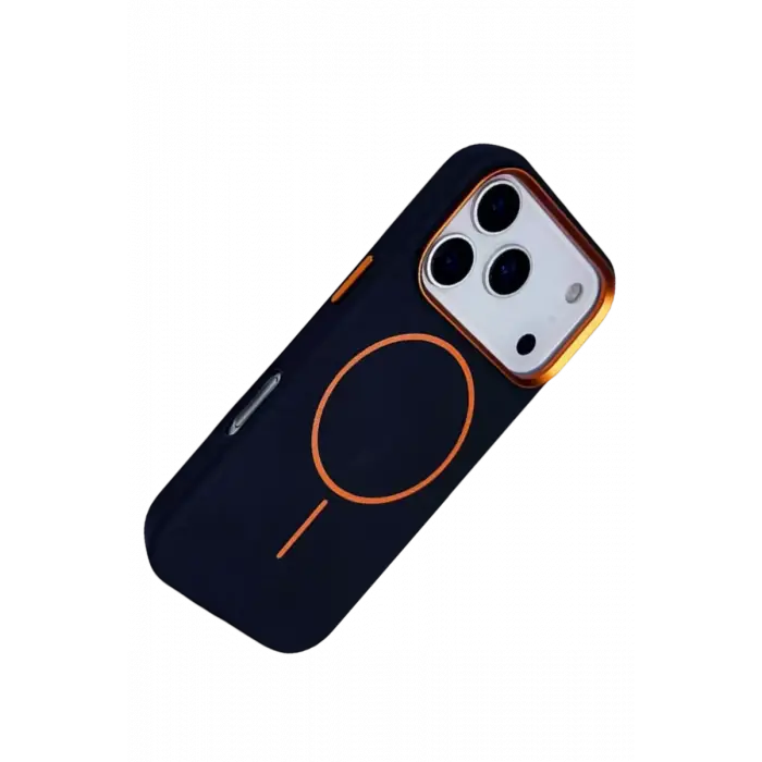 Joko Apple iPhone 17 Pro Max Luno Deri Magsafe Kapak - Mavi