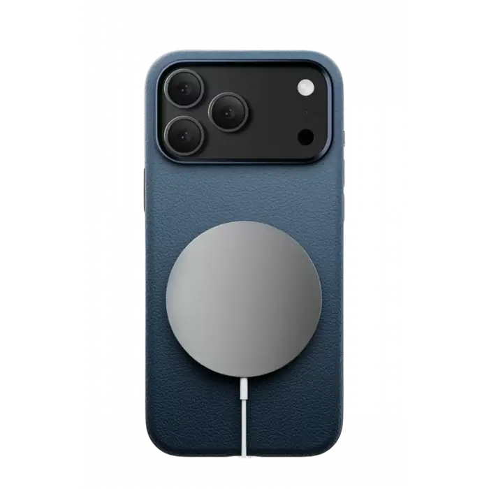 Joko Apple iPhone 17 Pro Max Wonder Deri Magsafe Kapak - Lacivert