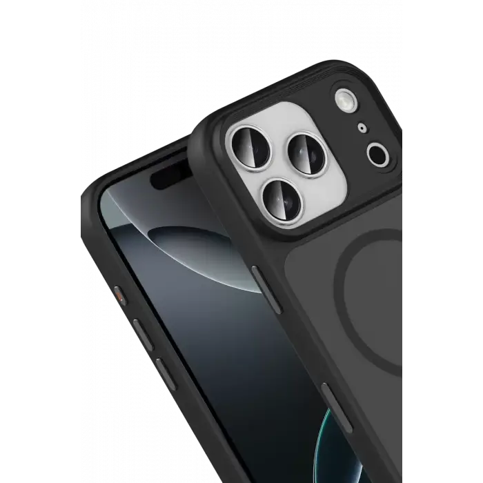 Joko Apple iPhone 17 Pro Megane Magsafe Kapak - Siyah