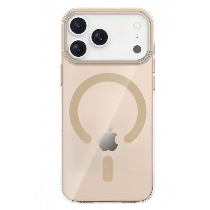 Joko Apple iPhone 17 Pro PC Blank Magsafe Kapak - Çöl Titanyum