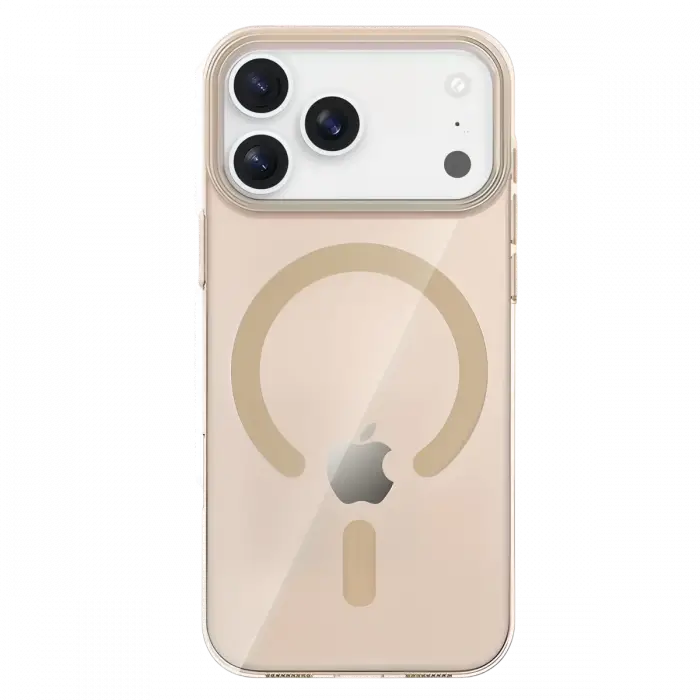 Joko Apple iPhone 17 Pro PC Blank Magsafe Kapak - Çöl Titanyum