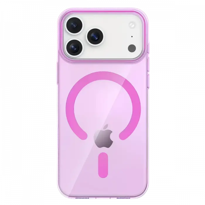 Joko Apple iPhone 17 Pro PC Blank Magsafe Kapak - Pembe