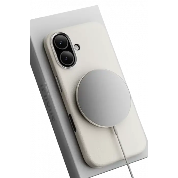Joko Apple iPhone 17 Wonder Deri Magsafe Kapak - Beyaz