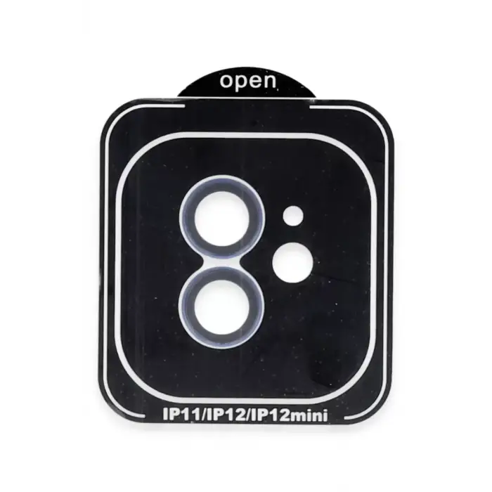 Joko Apple iPhone 11 PVD Metal Kamera Lens - Mavi