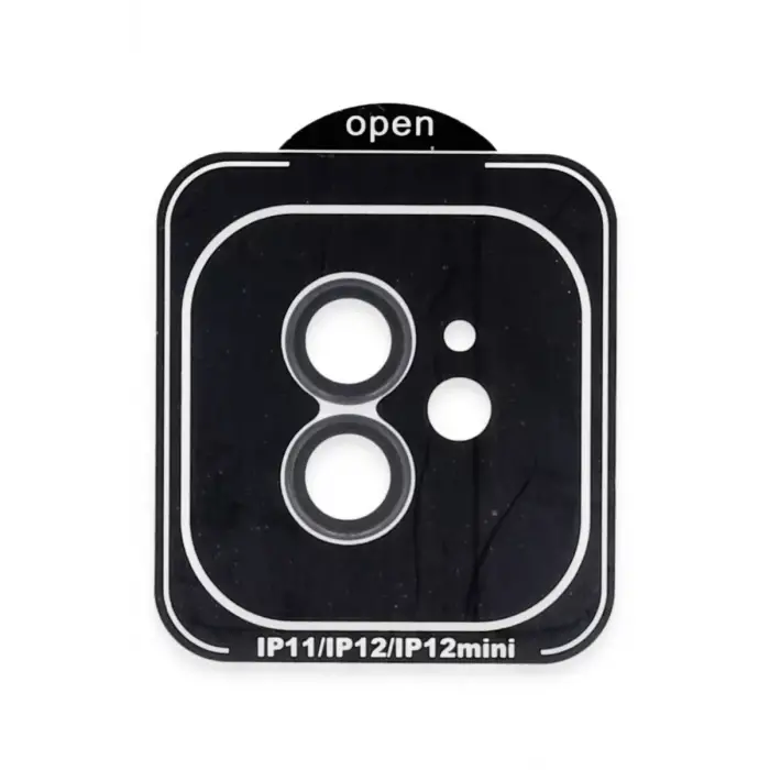 Joko Apple iPhone 11 PVD Metal Kamera Lens - Siyah