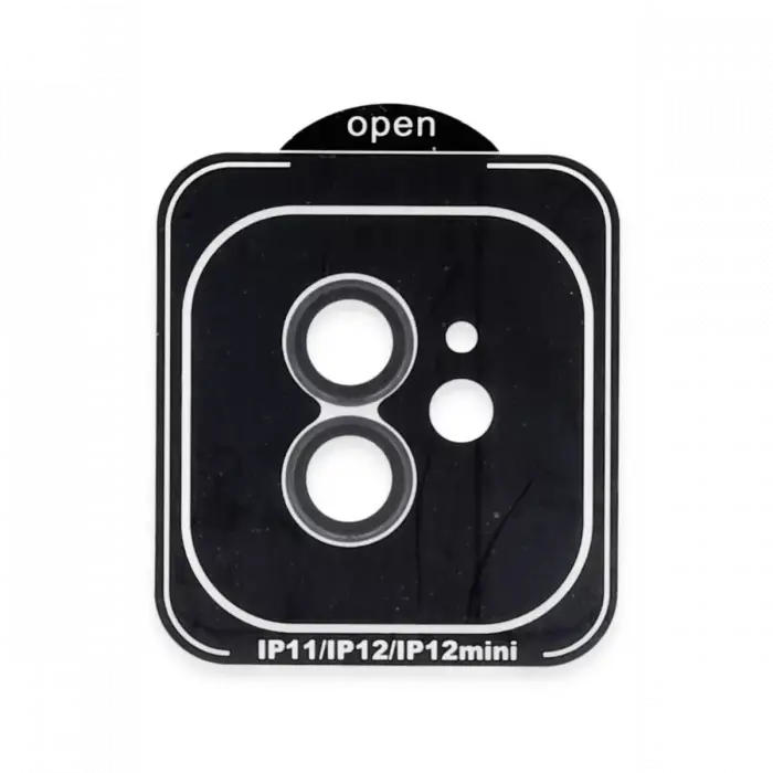 Joko Apple iPhone 11 PVD Metal Kamera Lens - Siyah