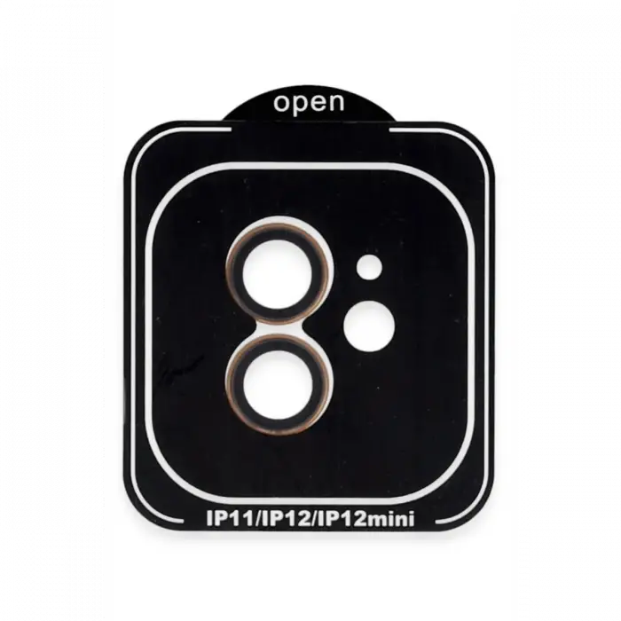 Joko iPhone 11 PVD Metal Kamera Lens - Turuncu