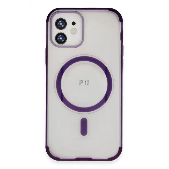 Joko iPhone 12 Hilton Magsafe Kapak - Derin Mor