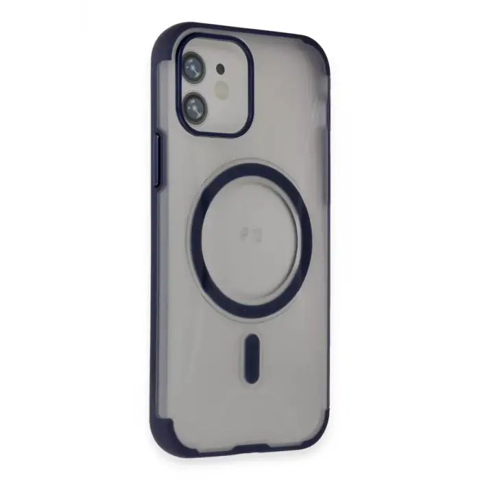 Joko Apple iPhone 12 Hilton Magsafe Kapak - Lacivert