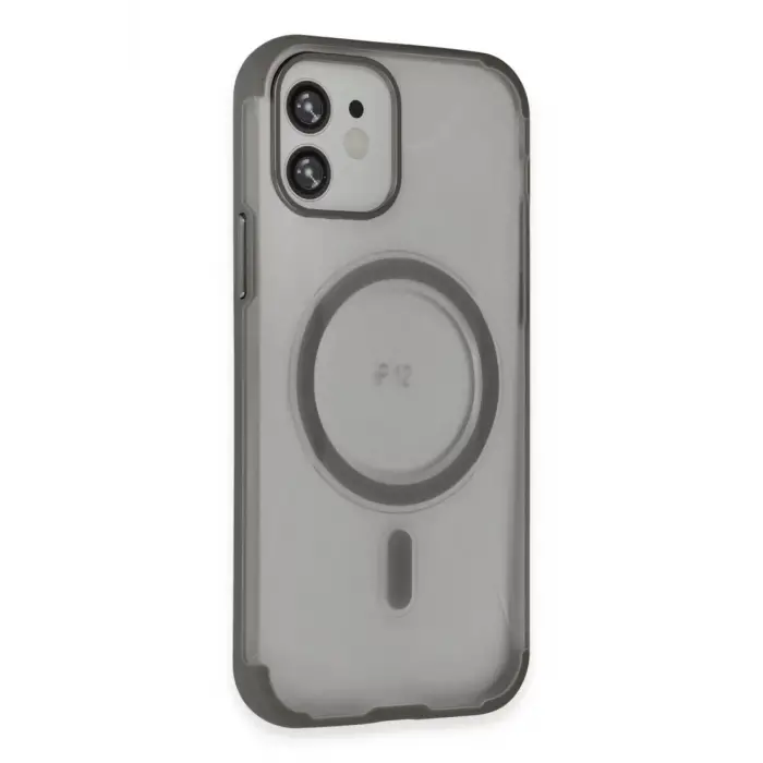 Joko Apple iPhone 12 Hilton Magsafe Kapak - Titan Gri