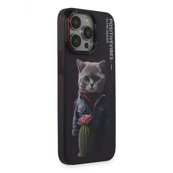 Joko Apple iPhone 14 Pro Fun Magsafe Kapak - Derin Mor