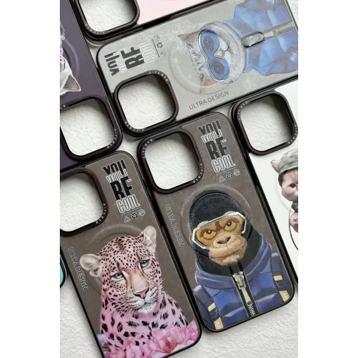 Joko iPhone 14 Pro Fun Magsafe Kapak - Lacivert-2