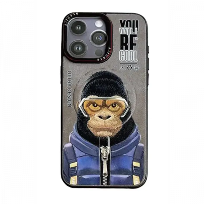 Joko iPhone 14 Pro Fun Magsafe Kapak - Natural Grey