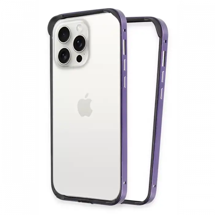 Joko Apple iPhone 14 Pro Land Bumper Koruma Kapak - Derin Mor