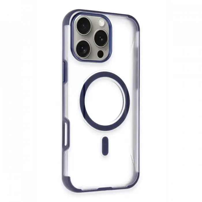 Joko Apple iPhone 14 Pro Max Hilton Magsafe Kapak - Lacivert