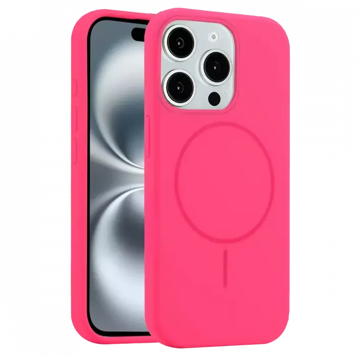 Joko iPhone 14 Pro Max Kılıf Jully Magsafe Kapak - Pembe