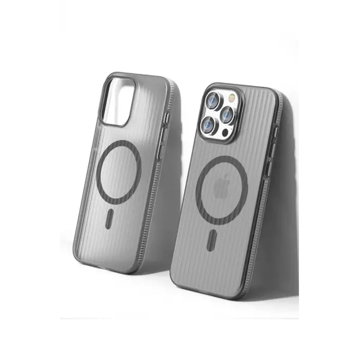 Joko Apple iPhone 14 Pro Max Line Magsafe Kapak - Gri