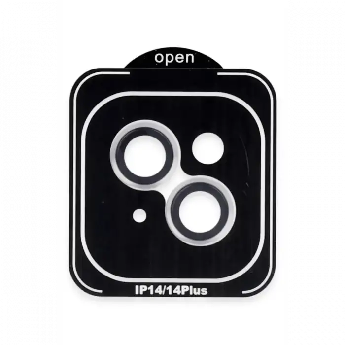 Joko Apple iPhone 14 PVD Metal Kamera Lens - Gümüş