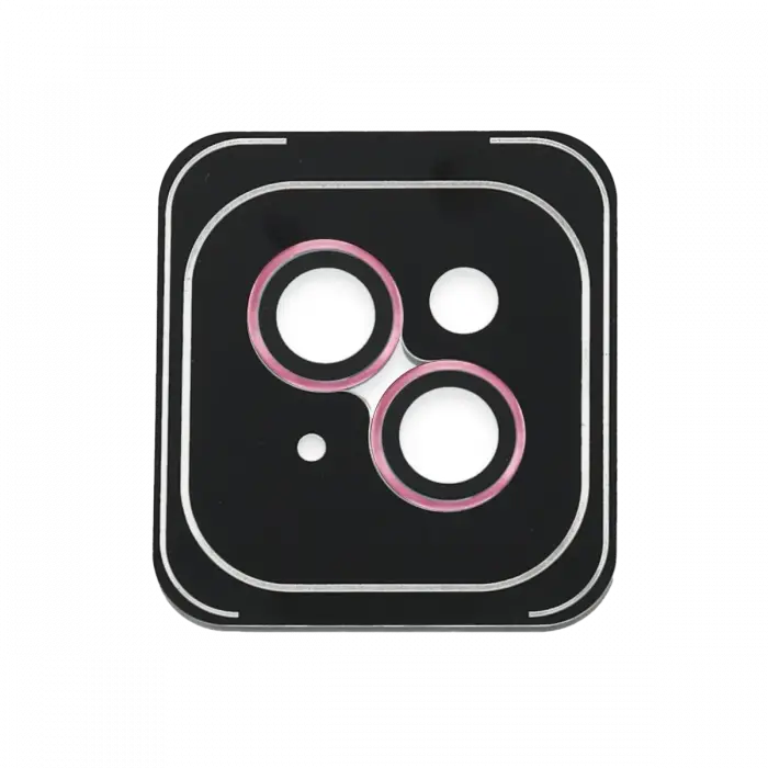 Joko iPhone 14 PVD Metal Kamera Lens - Pembe
