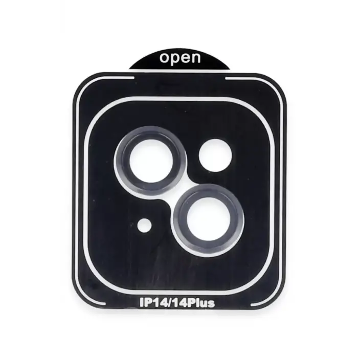 Joko Apple iPhone 14 PVD Metal Kamera Lens - Siyah