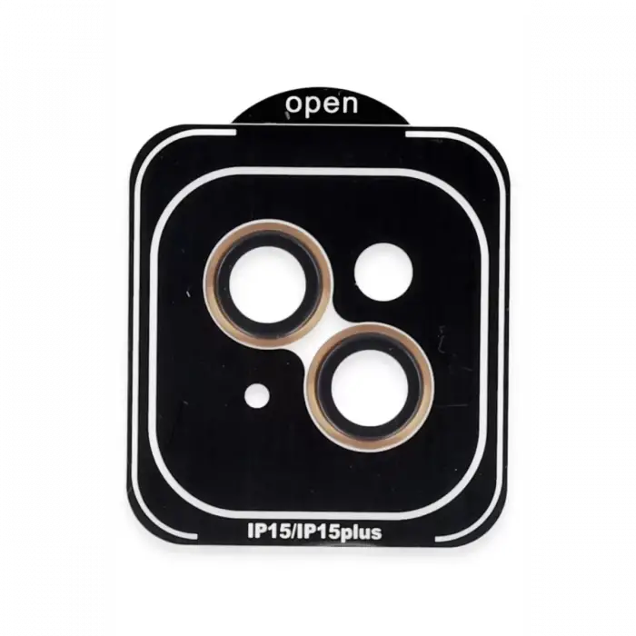 Joko Apple iPhone 14 PVD Metal Kamera Lens - Turuncu