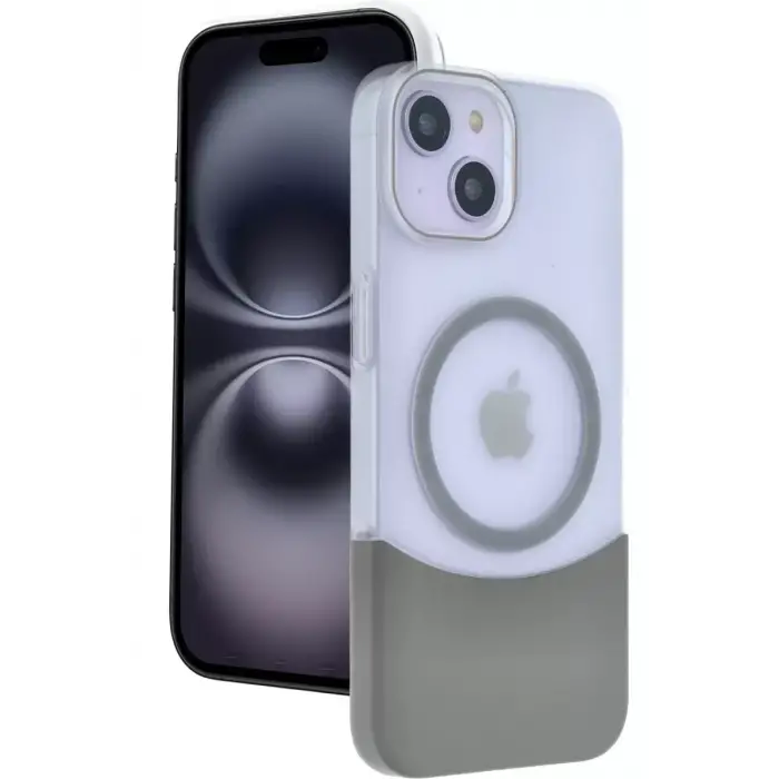 Joko Apple iPhone 14 Velar Magsafe Kapak - Natural Grey