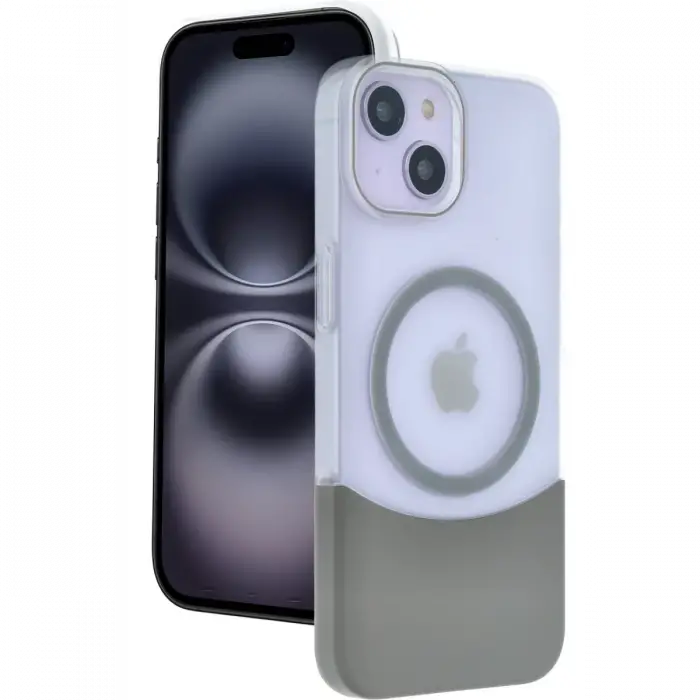 Joko iPhone 14 Velar Magsafe Kapak - Natural Grey