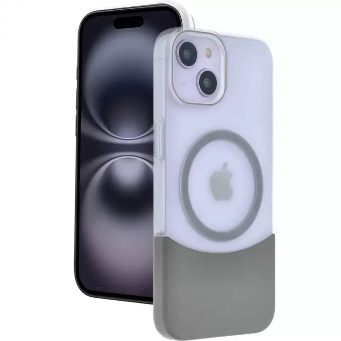 Joko Apple iPhone 14 Velar Magsafe Kapak - Natural Grey