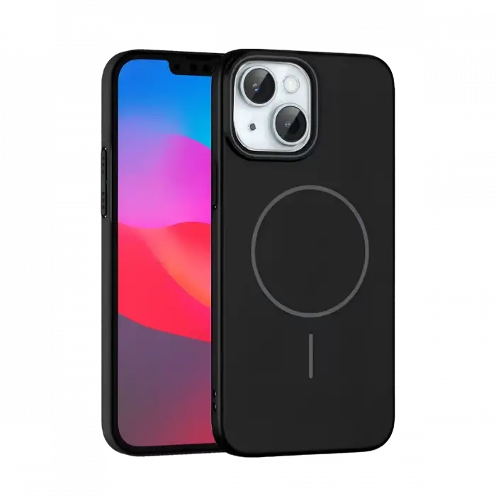 Joko Apple iPhone 15 Plus Broş Magsafe Kapak - Siyah